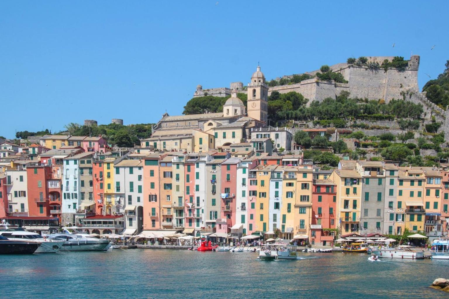 Moderno Appartamento Vista Mare, Con Parcheggio Privato Porto Venere Kültér fotó